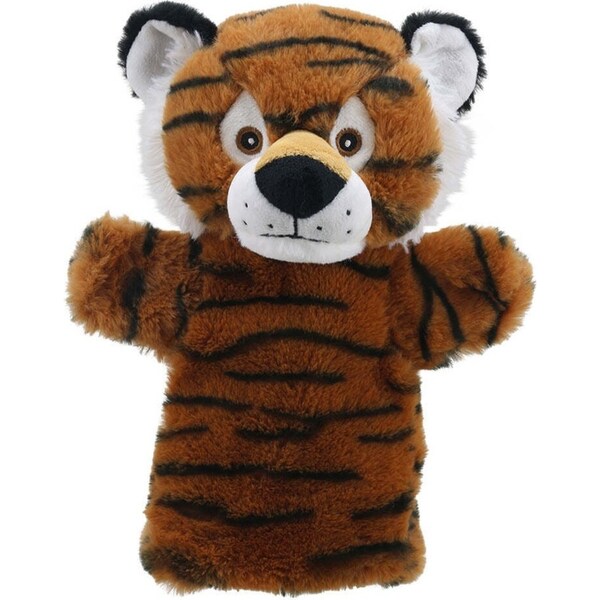 The Puppet Company Tiger Animal Puppet Buddies 25cm Hand Toy Kids/Children 12m+