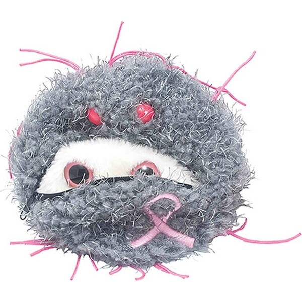 Giant Microbe Breast Cancer Human Biology Soft Plush Cuddle Stuffed Toy