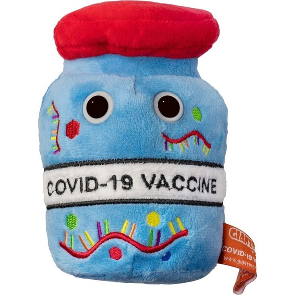 Giant Microbes Covid-19 Vaccine Human Biology Soft Plush Cuddle Stuffed Toy