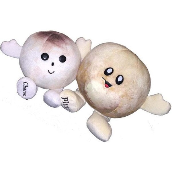 Celestial Buddies Pluto & Charon Children Soft Plush Cuddle Stuffed Toy