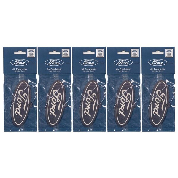 5x The Stubby Club Ford Logo Crisp Scented Hanging Home/Car Air Freshener