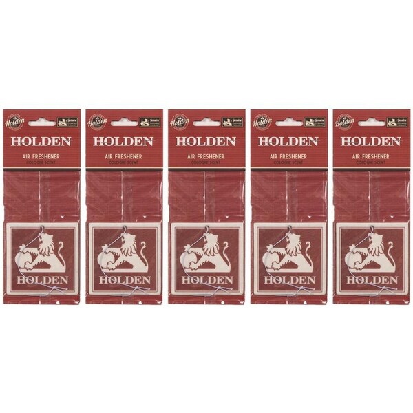 5x The Stubby Club Cologne Scented Car Air Freshener - Holden Heritage Square