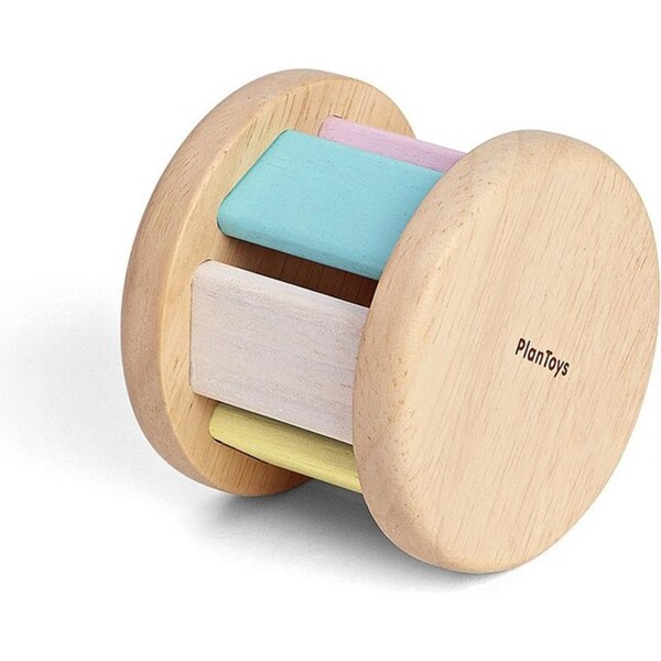 Plan Toys Roller Pastel Kids/Childrens Interactive Play Fun Toy Playset 6M+