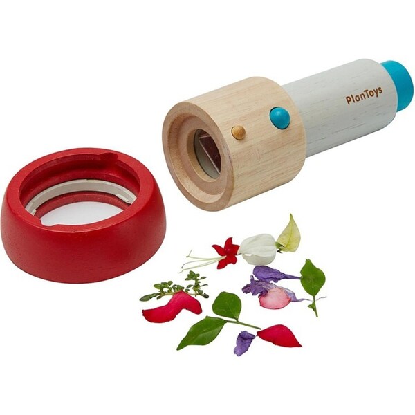 Plan Toys Wood Kaleidoscope Kids/Childrens Interactive Play Fun Toy Playset 3+