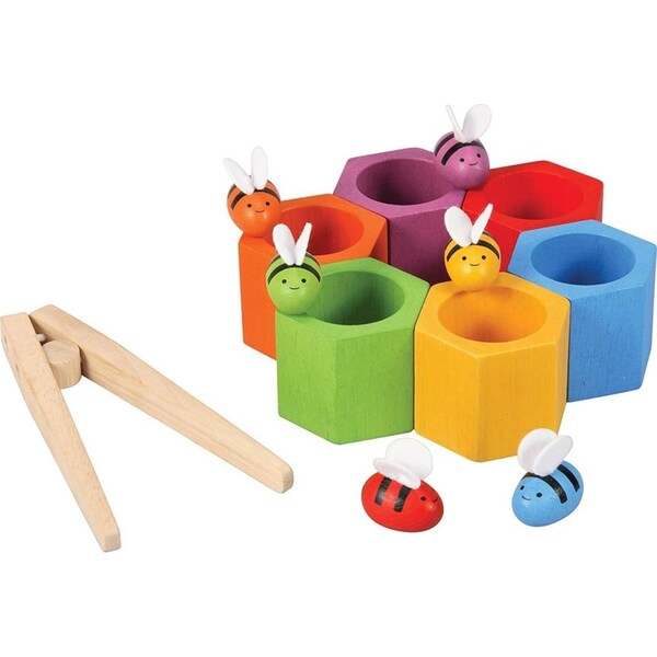 Plan Toys Beehives Kids/Childrens Interactive Play Fun Learning Toy Playset 3+