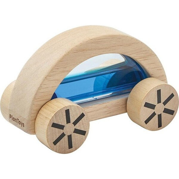 Plan Toys Wautomobile Blue Kids/Childrens Interactive Play Fun Toy Playset 18M+