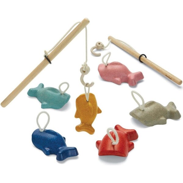 Plan Toys Wood Fishing Game Kids/Childrens Interactive Play Fun Toy Playset 3+