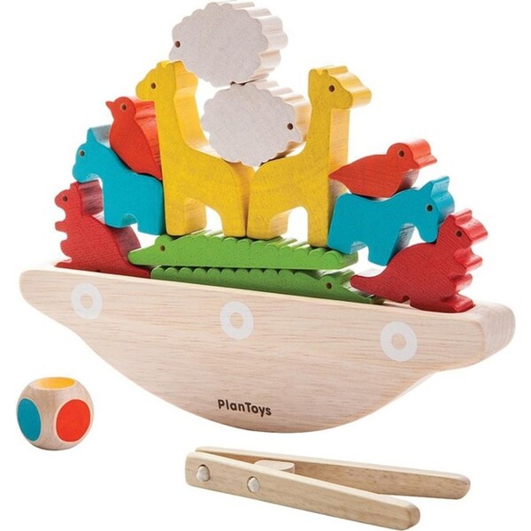 Plan Toys Balancing Boat Kids/Childrens Interactive Play Fun Toy Playset 3+