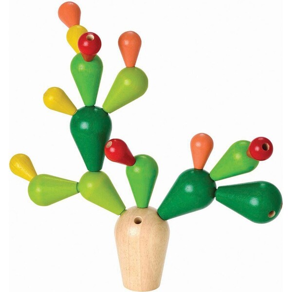Plan Toys Balancing Cactus Kids/Childrens Interactive Play Fun Toy Playset 3+