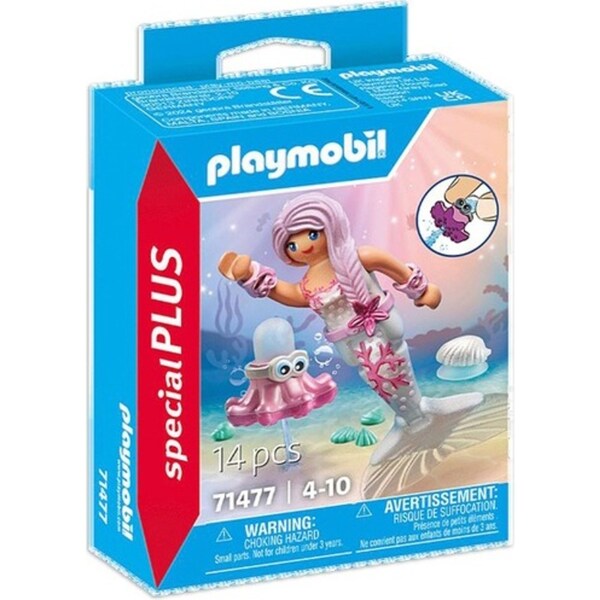 Playmobil Mermaid w/ Water Spray Octopus Kids/Childrens Play Toy Playset 4+