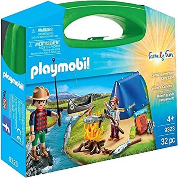 Playmobil Camping Carry Case Kids/Childrens Interactive Play Fun Toy Playset 4+