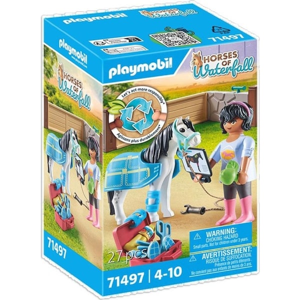 Playmobil Horse Therapist&nbsp; Kids/Childrens Interactive Play Fun Toy Playset 4+