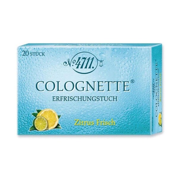 4711 Colognette Tissues Citrus 20 Pcs