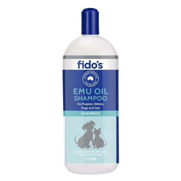 Fido's Emu Oil Shampoo For Dogs and Cats 1 Litre