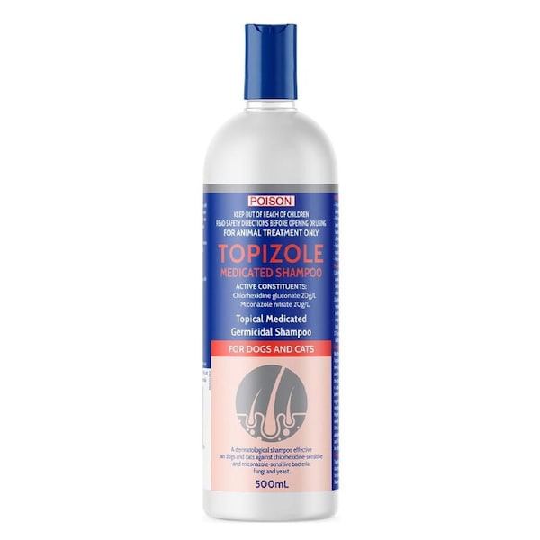 Fido's Topizole Medicated Shampoo 500 Ml