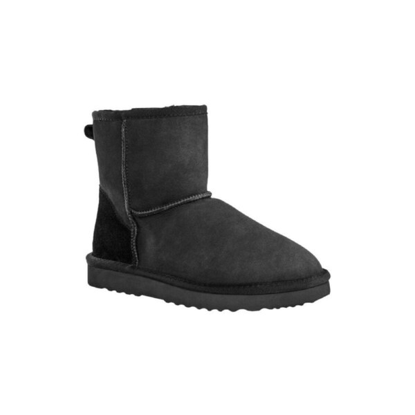 UGG Outback Premium Double Face Sheepskin Short Classic Boot (Black, Size 10M/11W US)