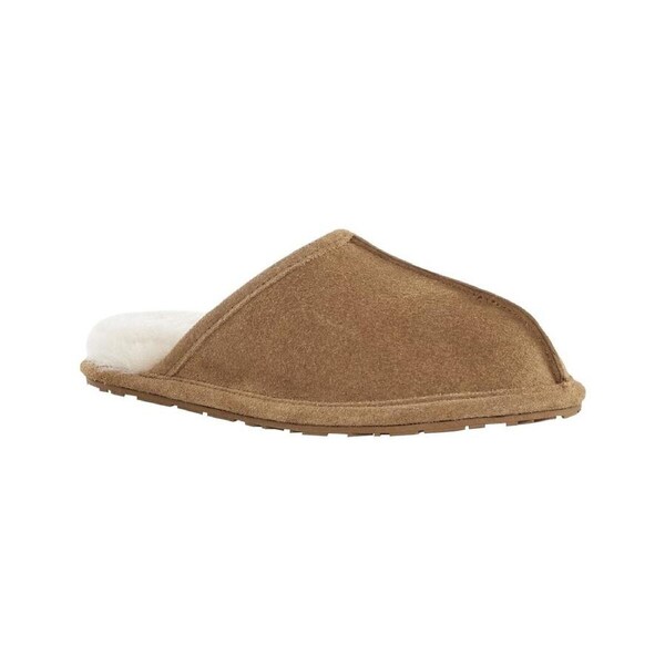 UGG Outback Premium Sheepskin Scuff Slipper (Chestnut, Size 10M/11W US)