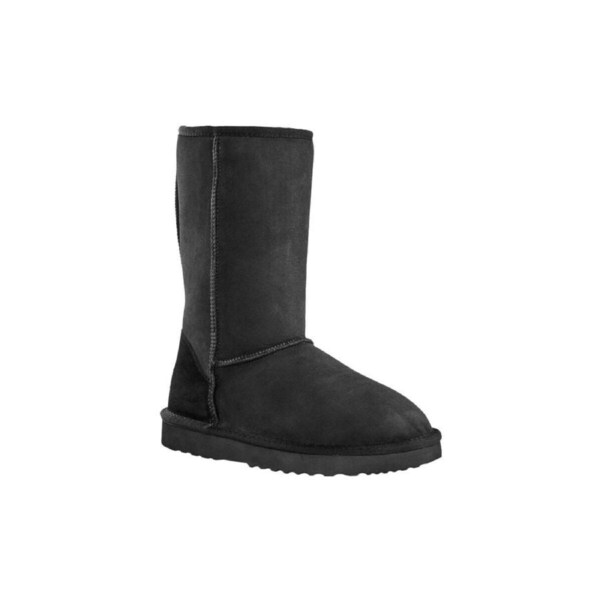 UGG Outback Premium Double Face Sheepskin Long Classic Boot (Black, Size 6M/7W US)