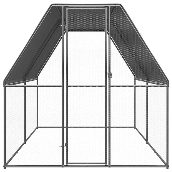 Chicken Coop Rabbit Hutch Large Hutches House Hen Run Cage Outdoor 2 x 4 x 2 m