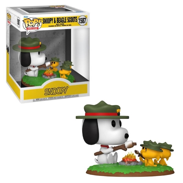 Peanuts Snoopy and Beagle Scouts Deluxe Funko POP! Vinyl