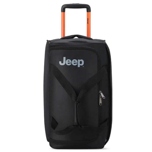 Jeep 55 cm 2-Wheel Rolling Duffle Bag - Black (JS009D)