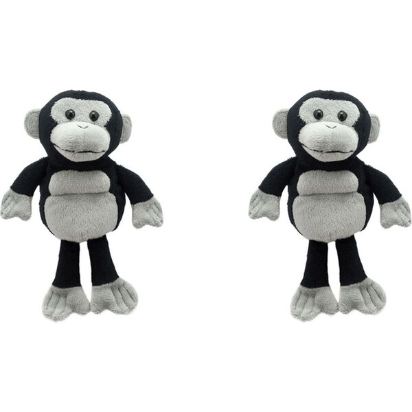2x The Puppet Company Gorilla Finger Puppets 13cm Animal ToyBLK Kids/Child 12m+