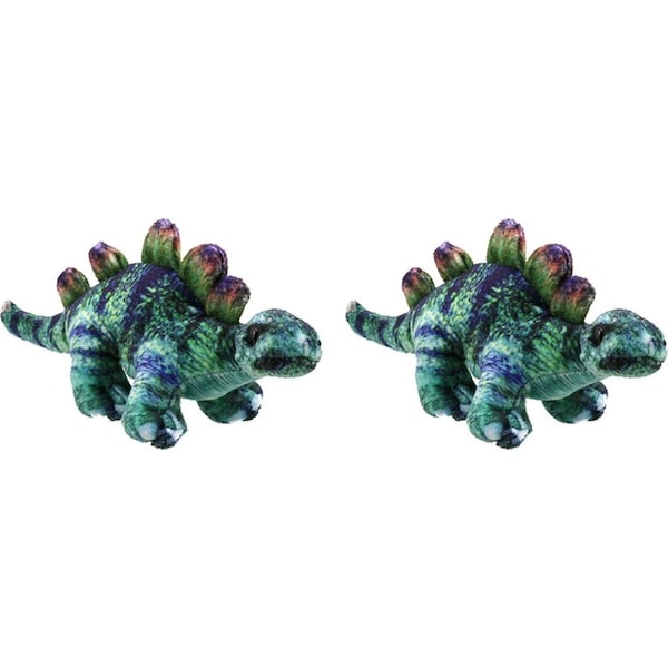 2x The Puppet Company Stegosaurus Finger Puppets Dinosaur Toy Kids/Children 12m+