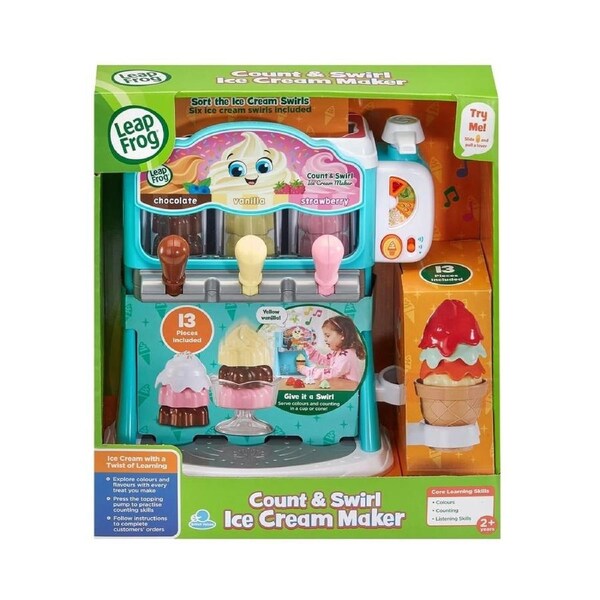 Leapfrog Count and Swirl Ice Cream