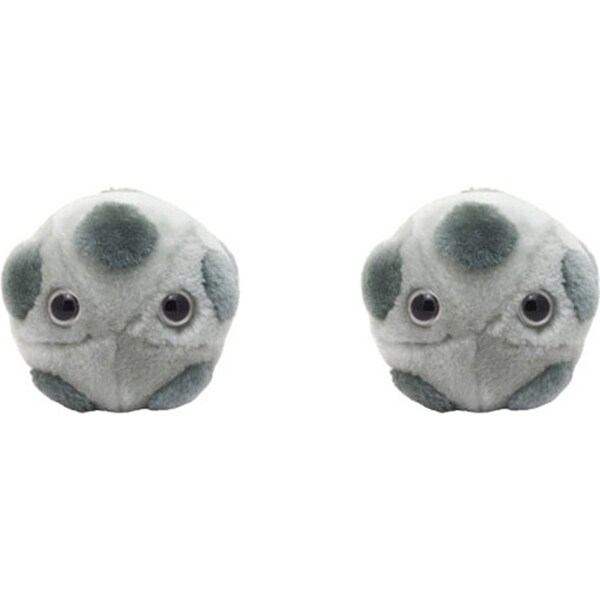 2x Giant Microbes HPV Infection Human Biology Soft Plush Cuddle Stuffed Toy