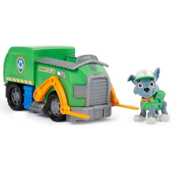 Paw Patrol Sustainable Basic Vehicle Rocky Recycle Truck Kids/Children Toy 3y+