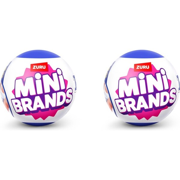 2x ZURU Mini Brands Home Furniture S1 Kids Interactive Pretend Toy Asstd 3+