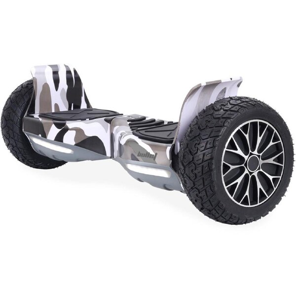Bullet SX-4000 Hoverboard Scooter 700W Brushless, UL Certified, AU Compliant, 8.5" Wheels, Superior Self Balancing System, LED Lights, Carry Bag, Camo