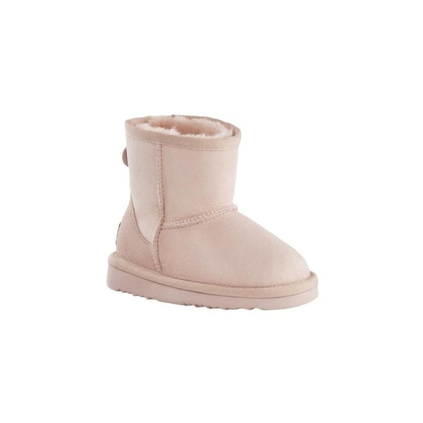 UGG Outback Kid's Premium Double Face Sheepskin Classic Boot (Pink, Size 10-11 US)