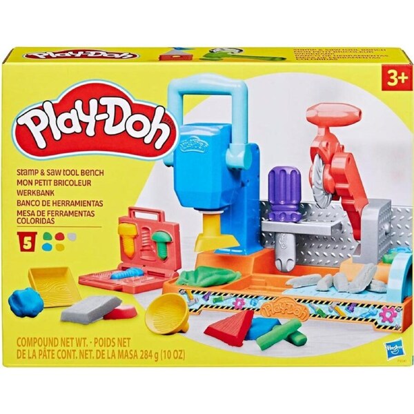 Play-Doh Stamp & Saw Tool Bench Playset