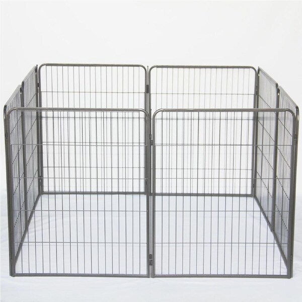 YES4PETS 100 cm Heavy Duty Pet Dog Puppy Rabbit Exercise Playpen Fence