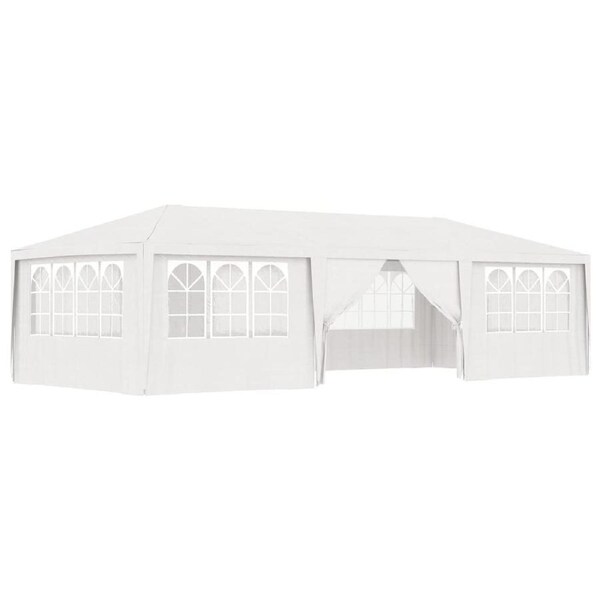 4x9m Gazebo Party Wedding Tent Outdoor Marquee Party White With Side Walls Event
