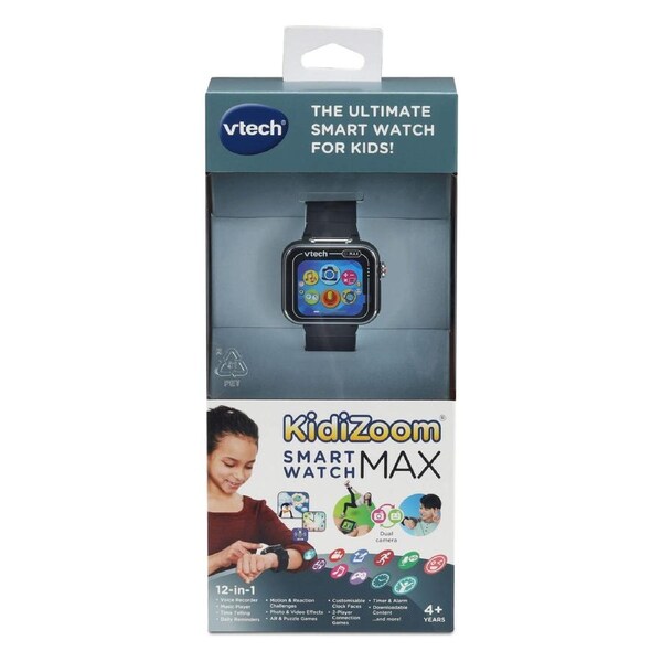 Vtech - Kidizoom Smart Watch Max - Black