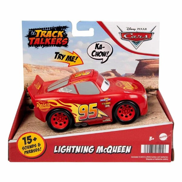 Disney Pixar Cars - Track Talkers Lightning McQueen