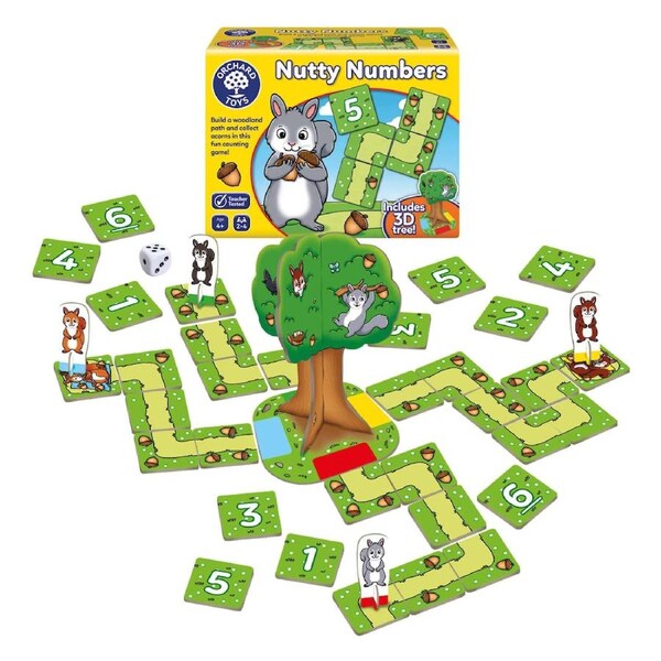 Orchard Toys - Nutty Numbers Game