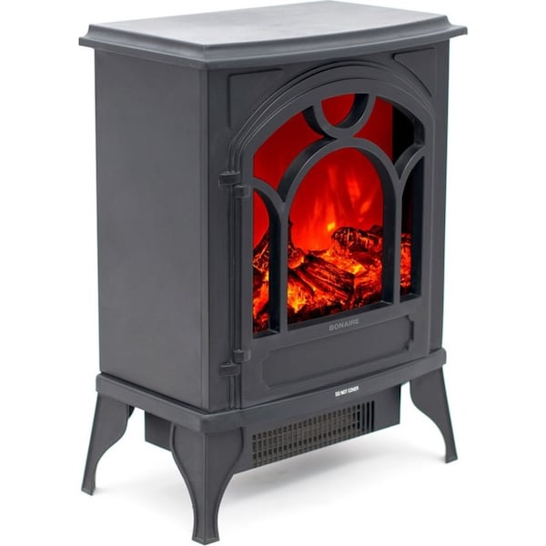 Bonaire 2.0kW Freestanding Electric Fireplace with LED Flame