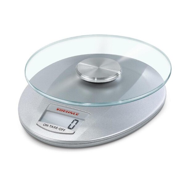 Soehnle Roma Silver Digital Kitchen Scales 5kg