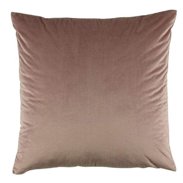Bianca Vivid Coordinates Velvet European Pillowcase Aubergine