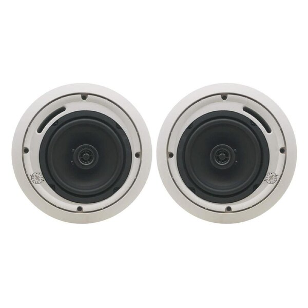 KRAMER 6.5" 2-Way Closed Back Ceiling Speakers White (Pair) Galil 6-C