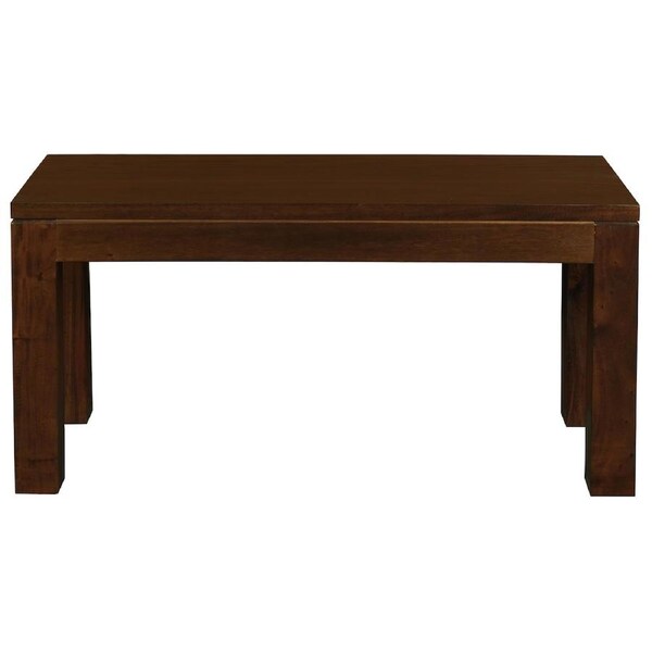 Amsterdam Solid Mahogany Timber Bench 90 x 35 cm - Mahogany