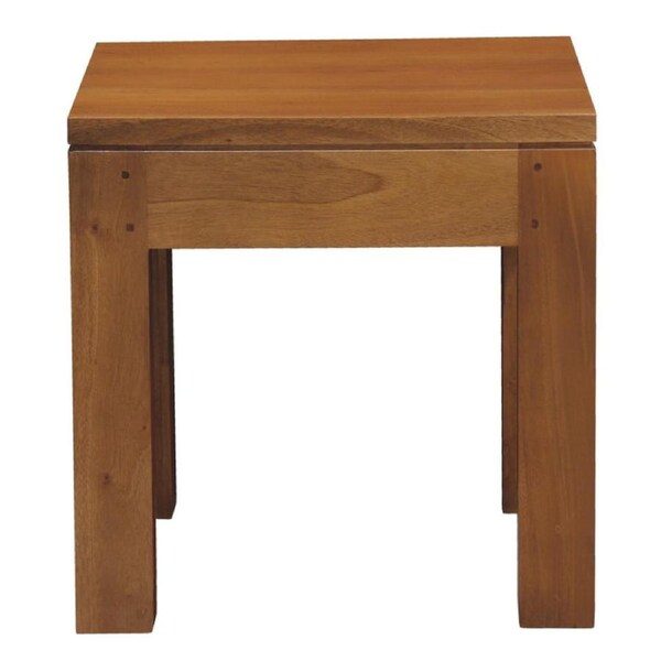 Amsterdam Lamp Table - Light Pecan