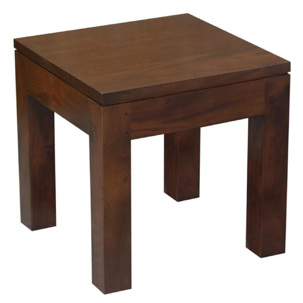 Amsterdam Lamp Table - Mahogany