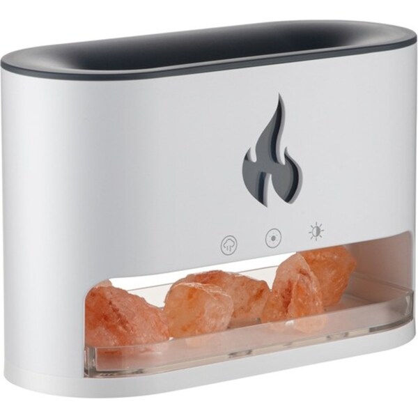 Ultrasonic Aromatherapy Oil Diffuser Aroma Air Humidifier Purifier LED Light White