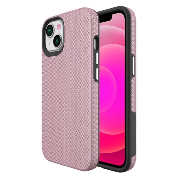 Soka Triangle Case (Suits iPhone 15) - Rose Gold