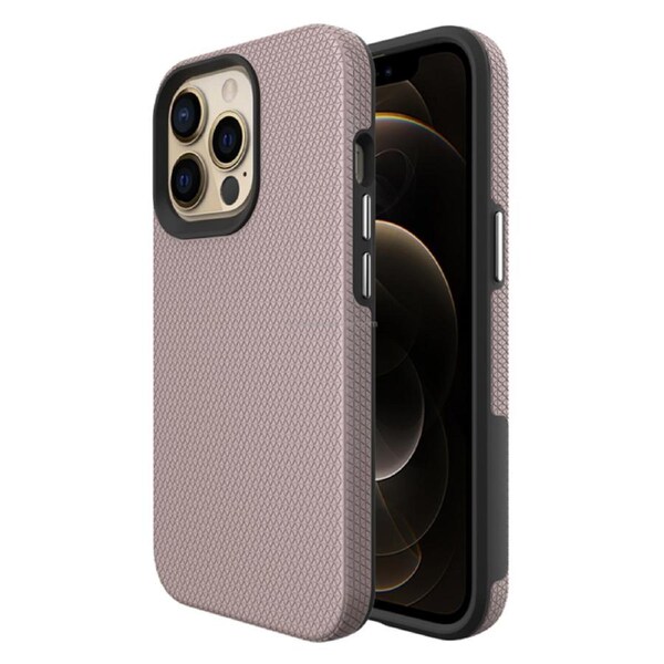 Soka Triangle Case (Suits iPhone 15 Pro) - Rose Gold