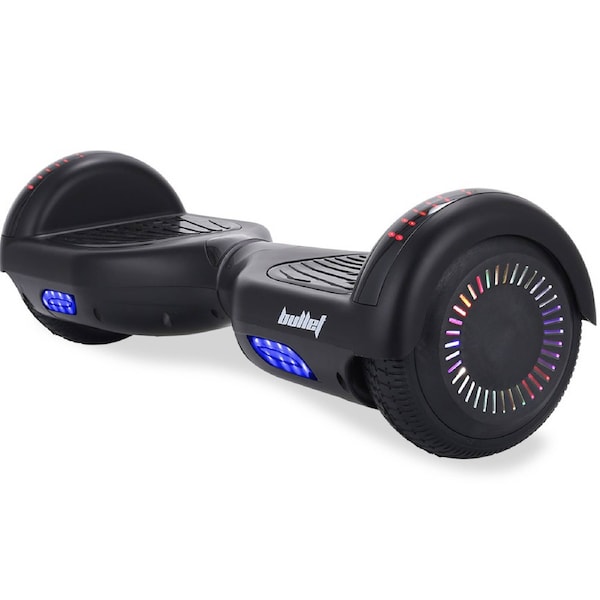Bullet SX-2000 Hoverboard Scooter 500W Brushless, UL Certified, AU Compliant, Superior Self Balancing System, LED Lights, Black